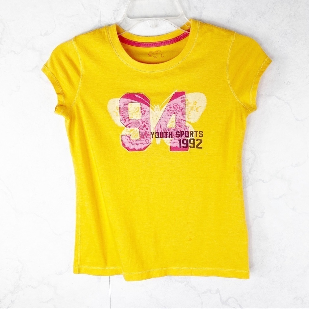 [ON] Orange Graphic T-Shirt